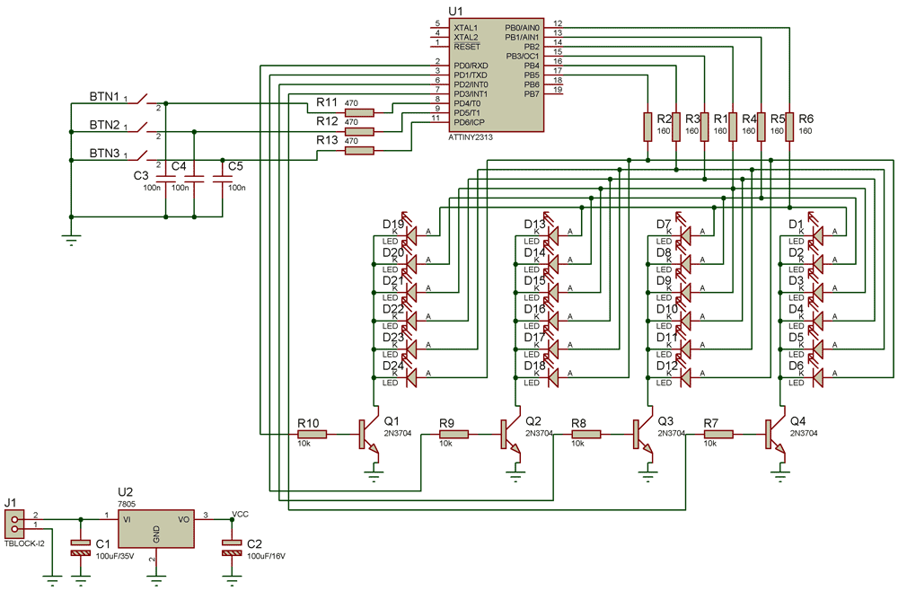 Схема управления микроконтроллером. Схемы на микроконтроллер attiny2313. Схема устройств на микроконтроллере attiny2313. Автомат световых эффектов на микроконтроллере atmega8. Автомат световых эффектов на микроконтроллере attiny2313.