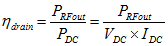 Efficiency of Microwave Devices