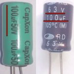 Замена электролитического конденсатора