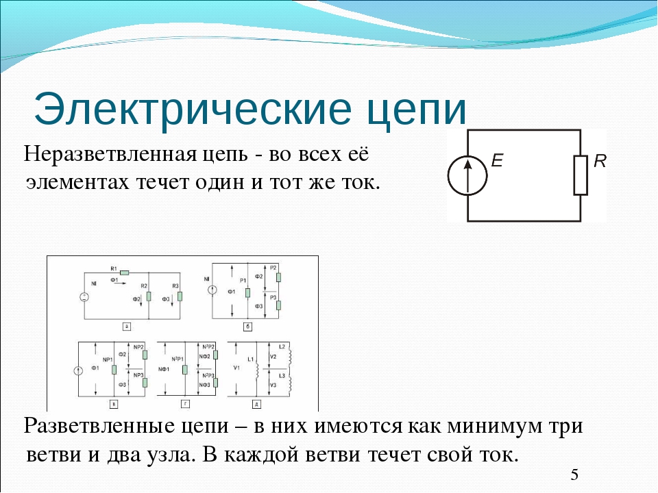 Как называется электрическая схема