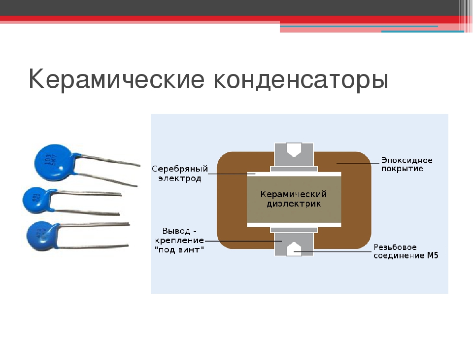 Конденсатор керамический на схеме