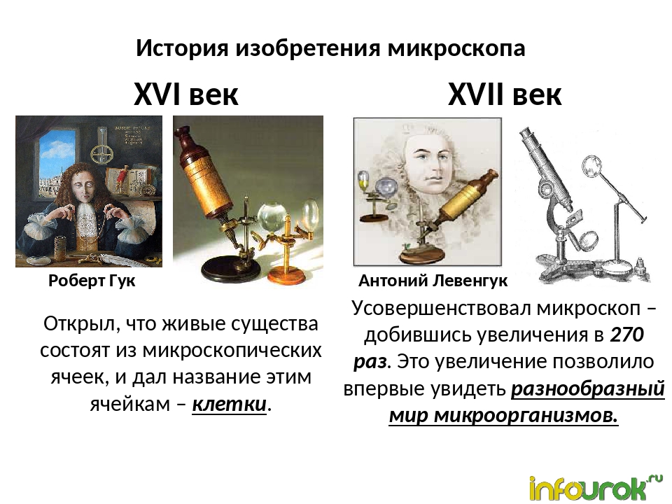 История создания микроскопа презентация