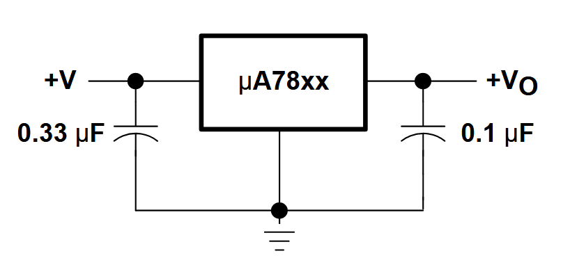 Lm7805 характеристики схема подключения