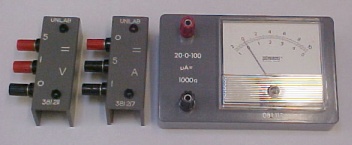 galvanometer with multiplier and shunt