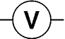 voltmeter symbol