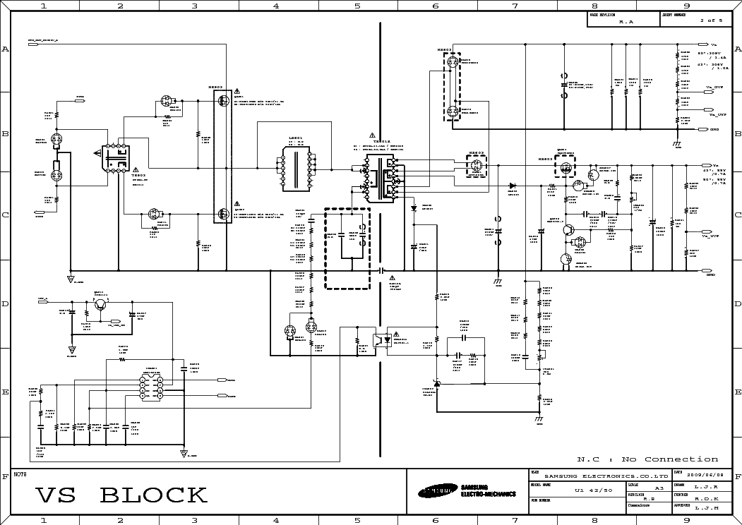 Схема блока питания телевизора samsung ue40d5000pw
