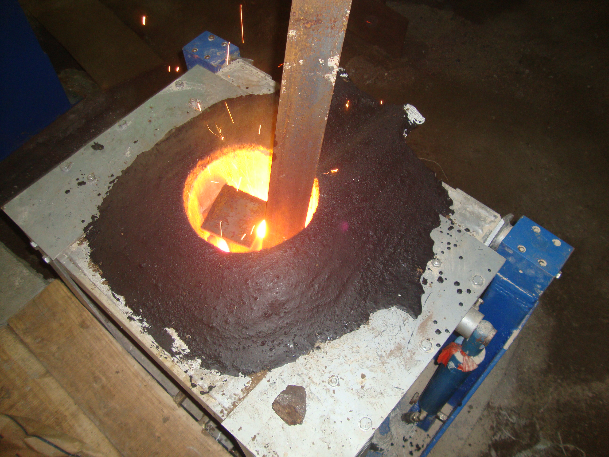 Печь для плавки стали