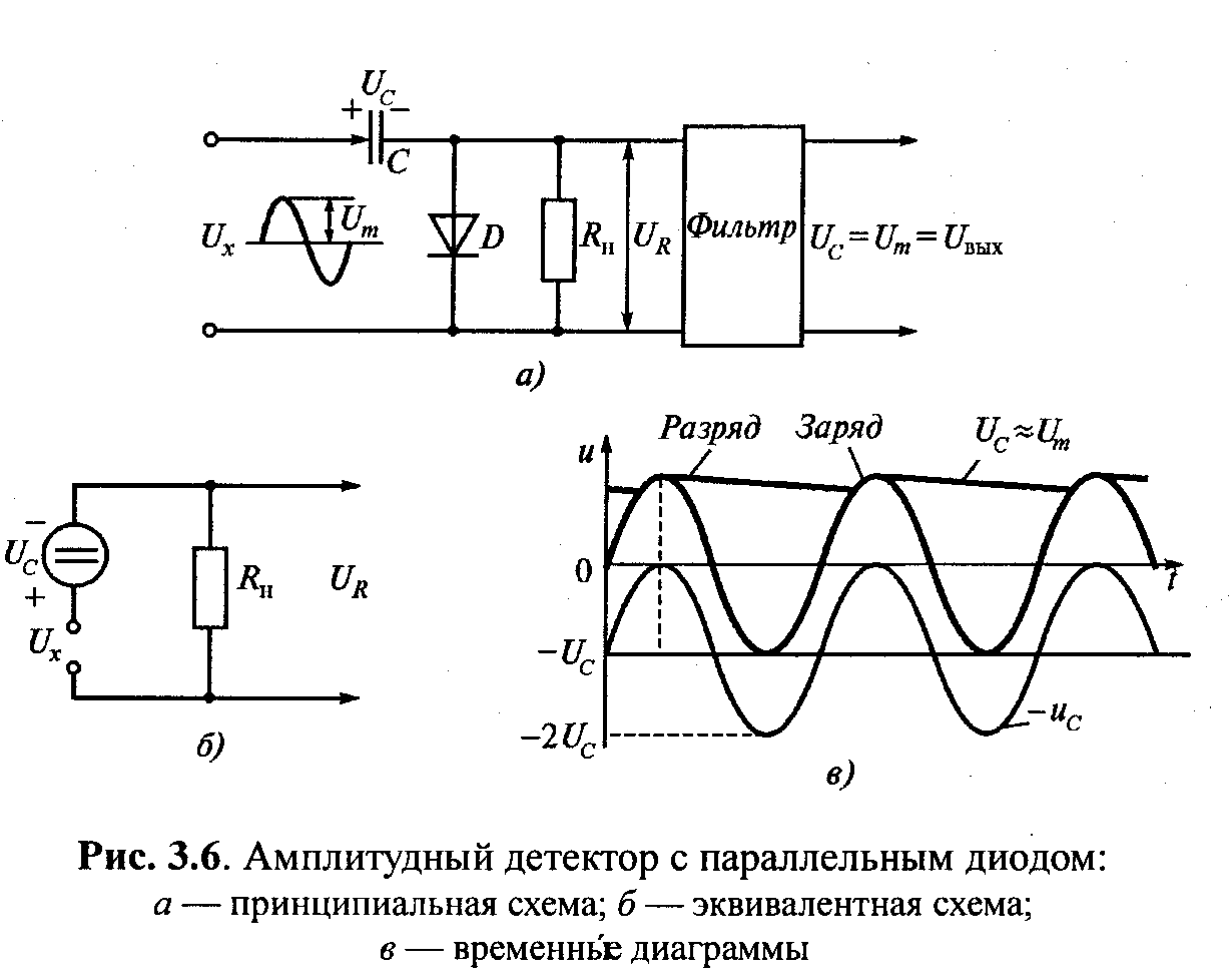 Детектор напряжения схема