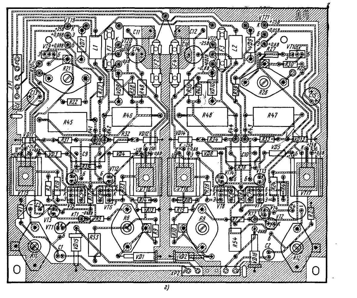 Арктур 004 hi fi стерео схема