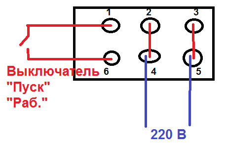 Как подключить двигатель 380 на 220 через конденсаторы схема