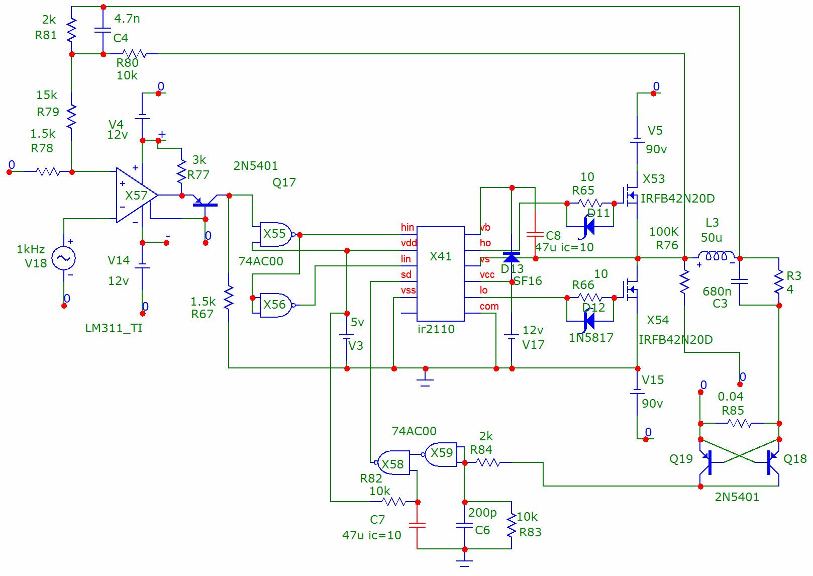 Class d amplifier