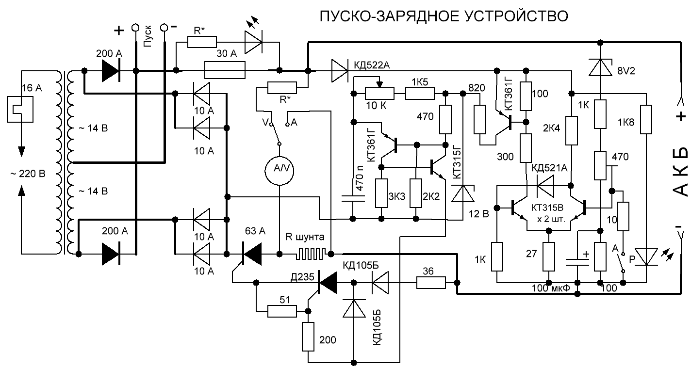 Артон бп 02 пуско зарядное устройство схема