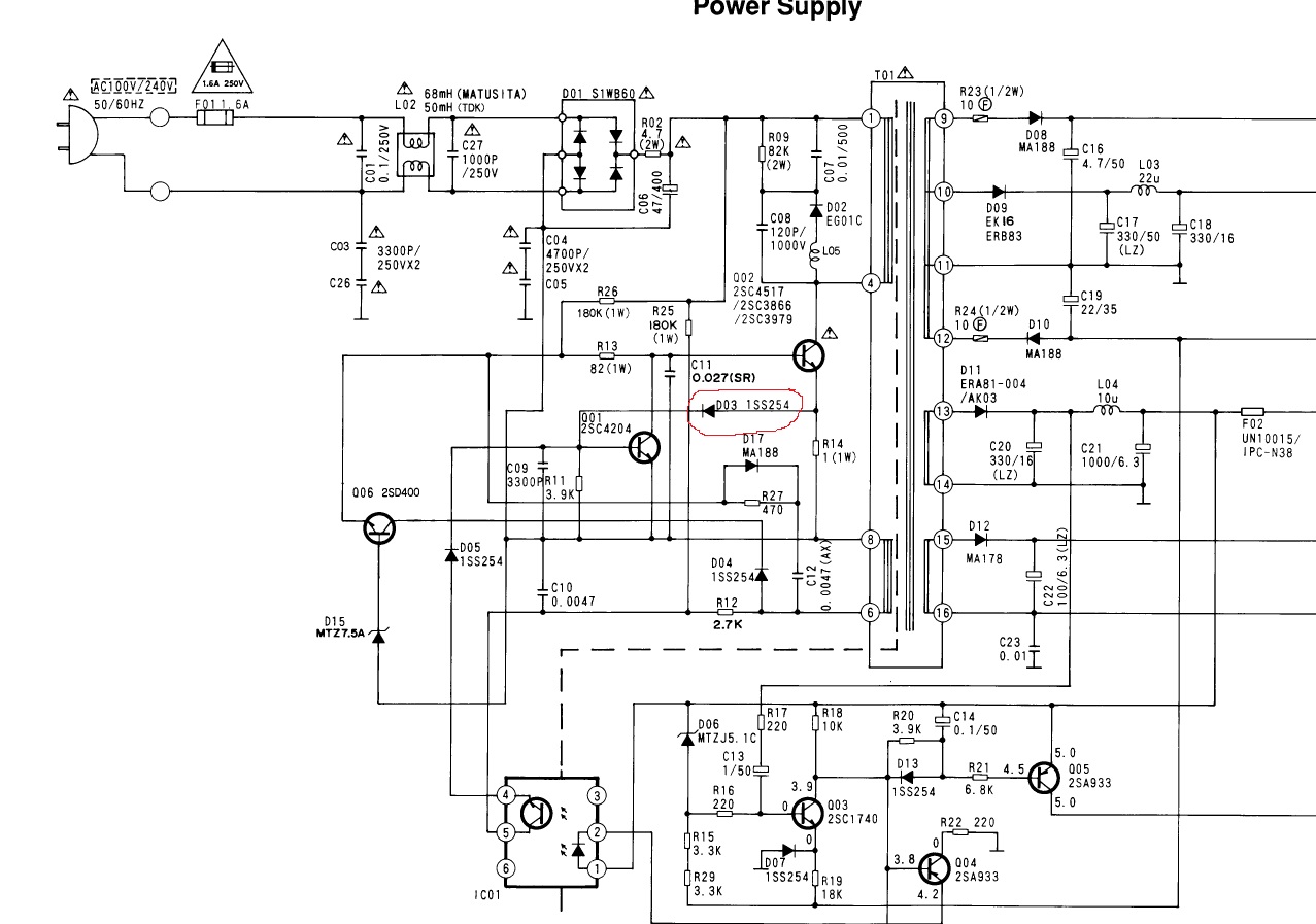 Foxconn fx 400a блок питания схема