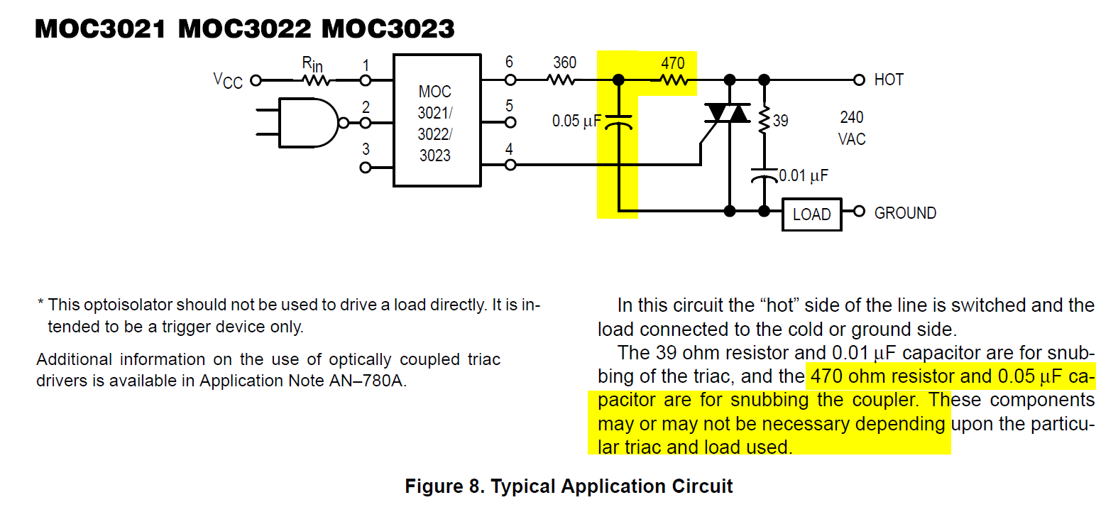 Мос3023 схема включения