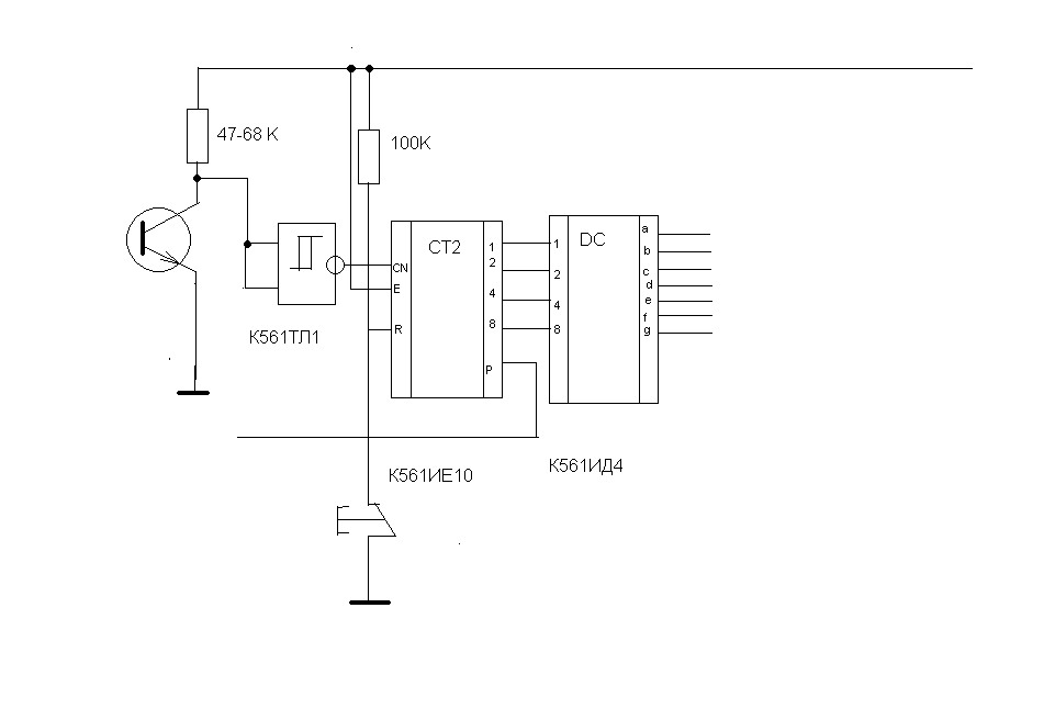 К561тл1 схема включения для начинающих