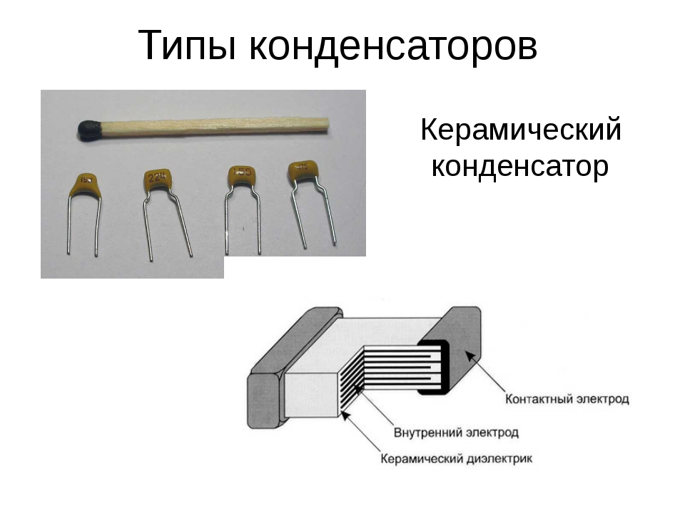 Конденсатор керамический на схеме