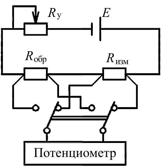 Как подключить потенциометр схема