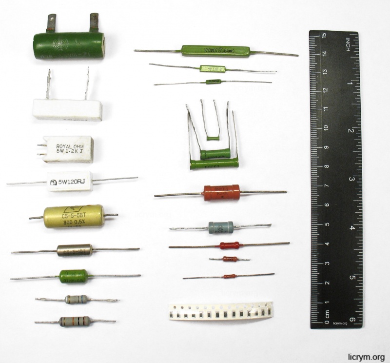 Радиоэлементы. Внешний вид резисторов. Сопротивление Радиодеталь. Резисторы разной мощности. Радиодетали резисторы.