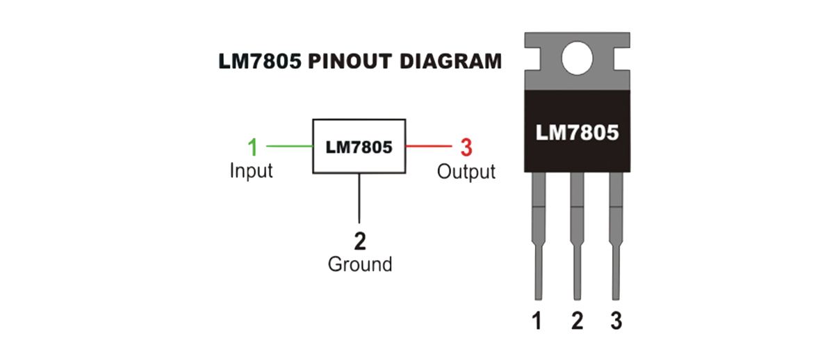 Типовая схема включения lm7805