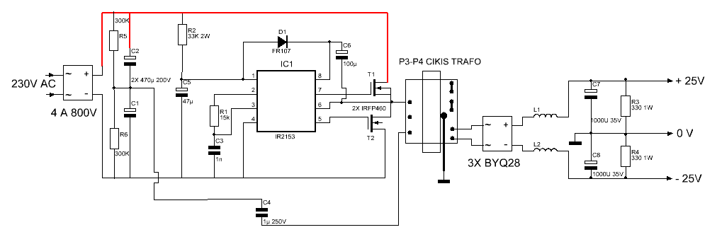 Ir21571 схема включения