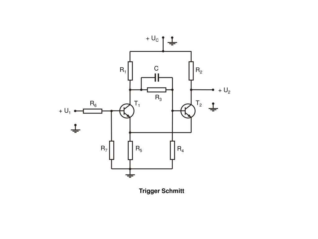 Схема триггера на транзисторах. Принципиальная схема триггера Шмитта. Схема триггера Шмитта на двух транзисторах. Триггер Шмидта схема. Компаратор напряжения схема на транзисторах.