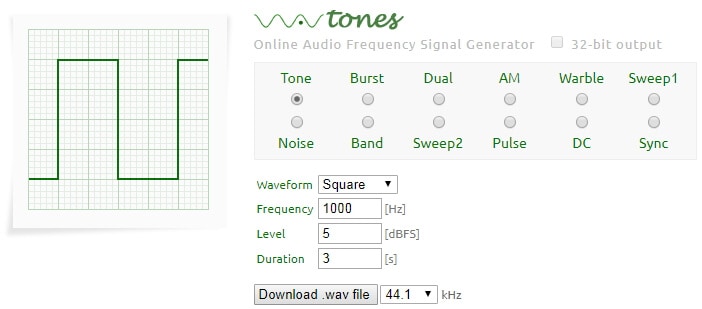  Online Tone Generator 