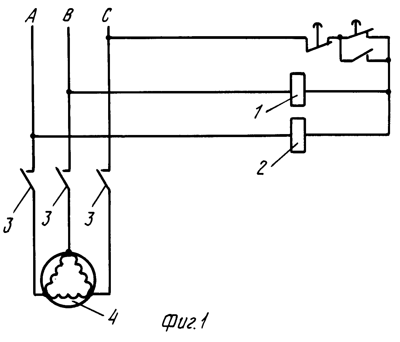 Обычная схема. Защита от обрыва фазы электродвигателя схема. Схема защита двигателя от потери фаз. Схема защиты двигателя от обрыва фазы. Защита электродвигателя от обрыва фазы.