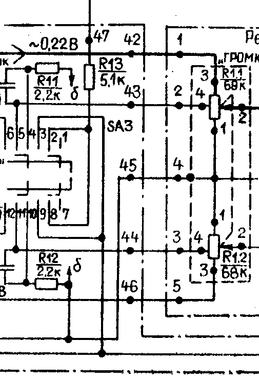 Схема усилителя одиссей у 010 стерео hi fi