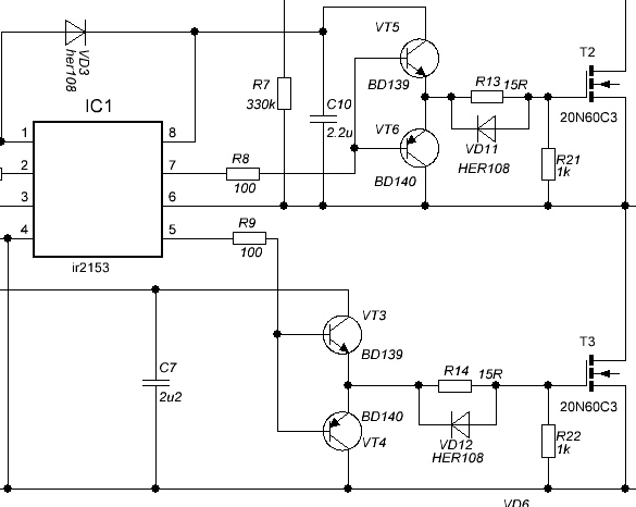 1r2153 параметры и схема включения