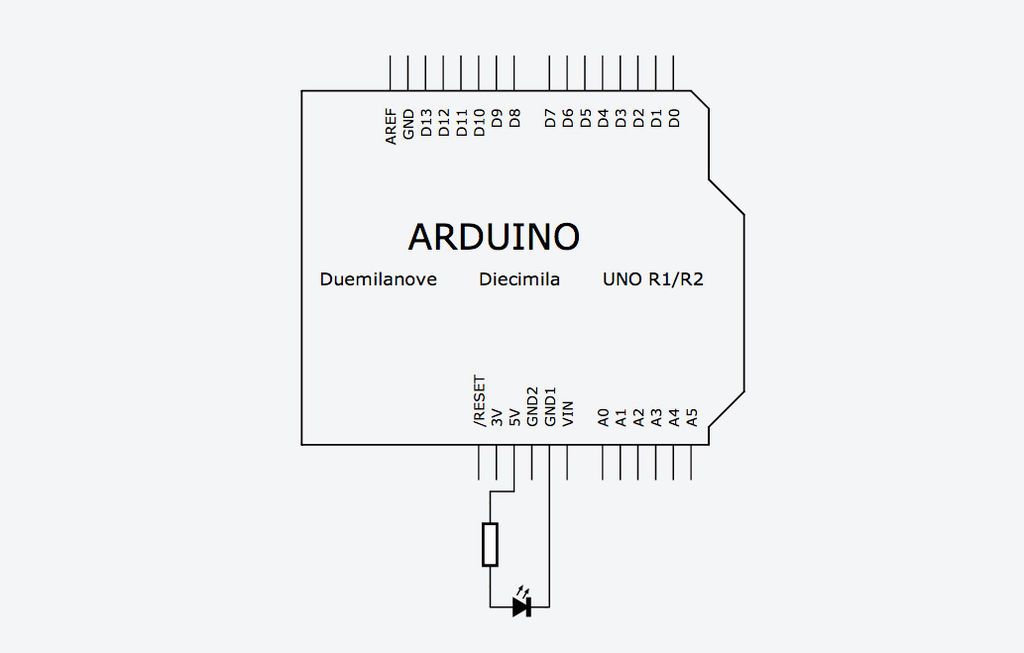 Arduino uno принципиальная схема