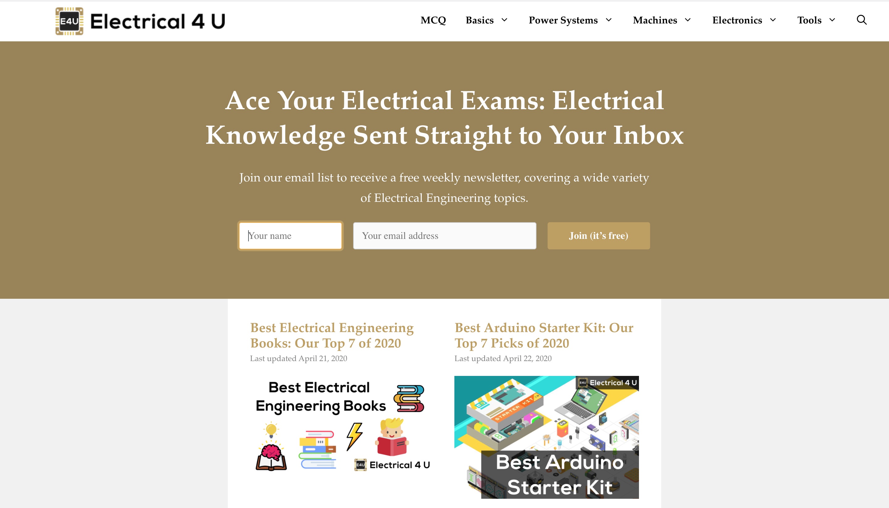 10+ Best Websites for Electrical Engineering Students