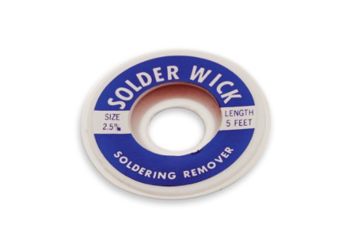 Desoldering Wick, 2.5mm Width, 5