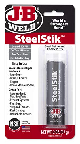 J-B Weld SteelStik Steel Reinforced Putty Stick