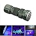 LingsFire 21 LED UV Ultra Violet Blacklight Pocket Flashlight for Spotting Scorpions and Bed Bugs, Counterfeits, A/C Leaks, Pet Stains, Counterfeit Money Detector and Detect Fluorescent Substance (battery not included)