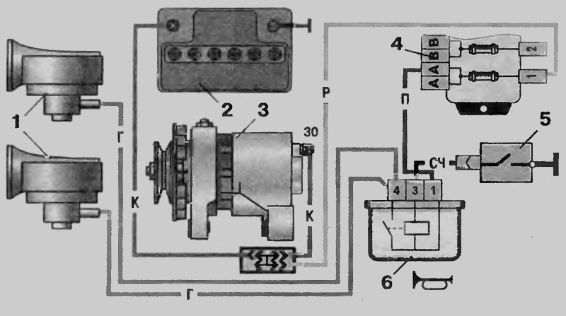 Как поставить генератор от ваз 2107 на ваз 2106 схема подключения проводов фото