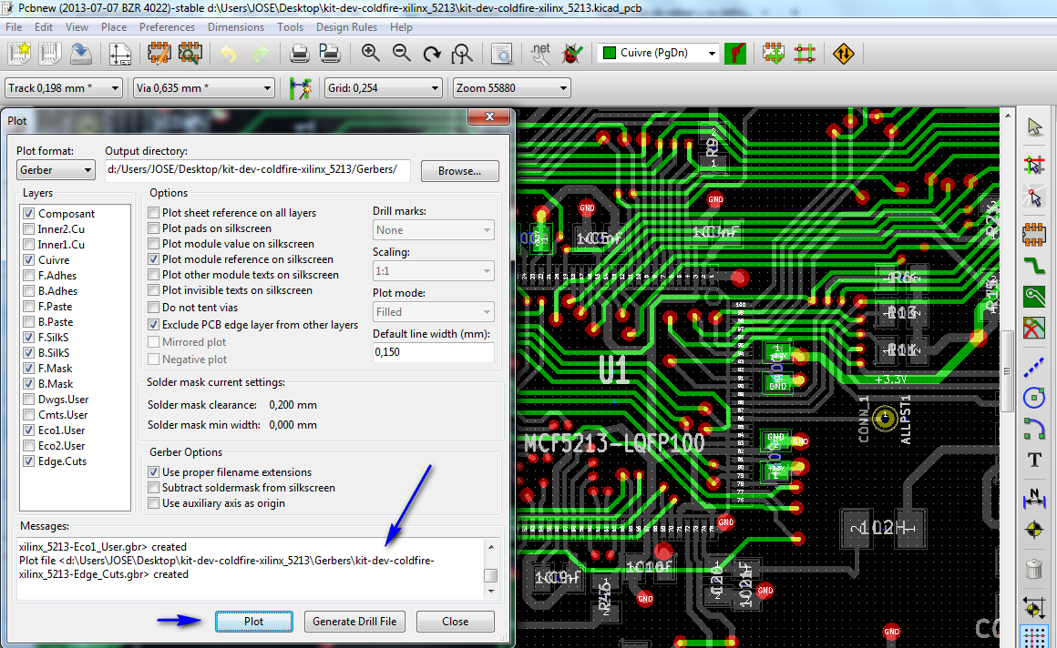 Gerber файл печатной платы. Gerber автоматизированное оборудование. Проекты KICAD. KICAD Интерфейс.