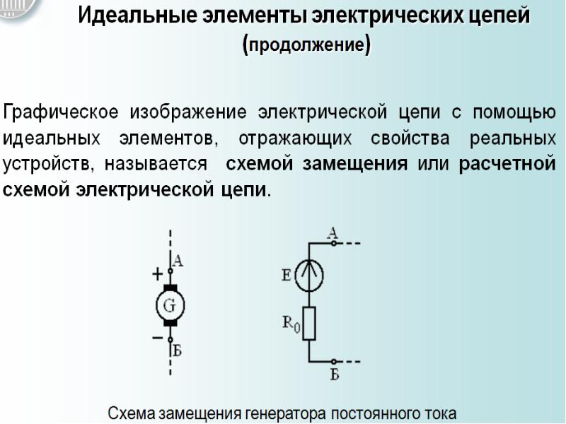 Схемы замещения элементов электрических сетей и их параметры