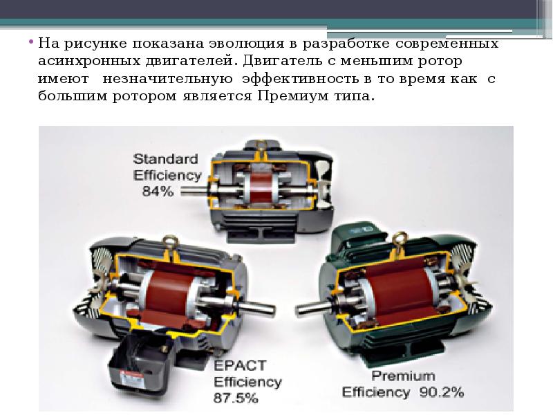 Синхронный и асинхронный двигатель фото
