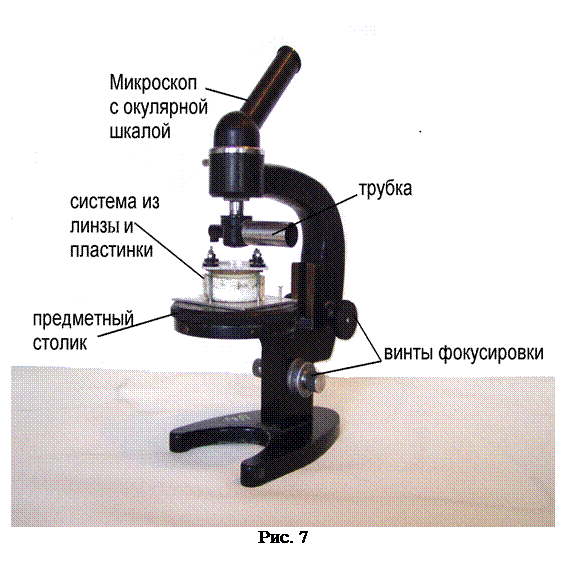 Какую функцию выполняет столик в микроскопе