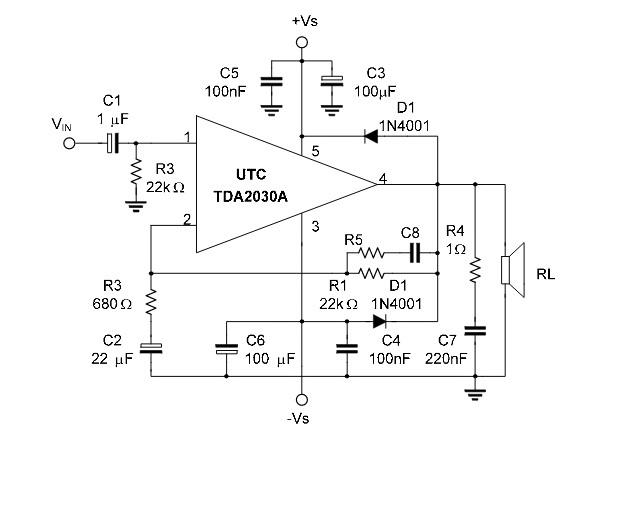 Tda2030 datasheet