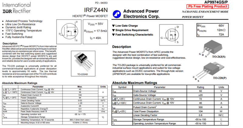 Datasheet на транзисторы на русском. Даташит на транзистор irfz44n. Полевой транзистор irfz44n даташит. Полевой транзистор irfz44 даташит. Irfz44 транзистор аналог p3nb60fa.