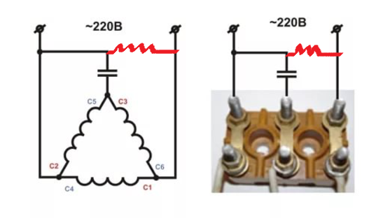 Схема асинхронного двигателя 220 вольт