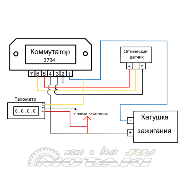 Распиновка коммутатора дио 27