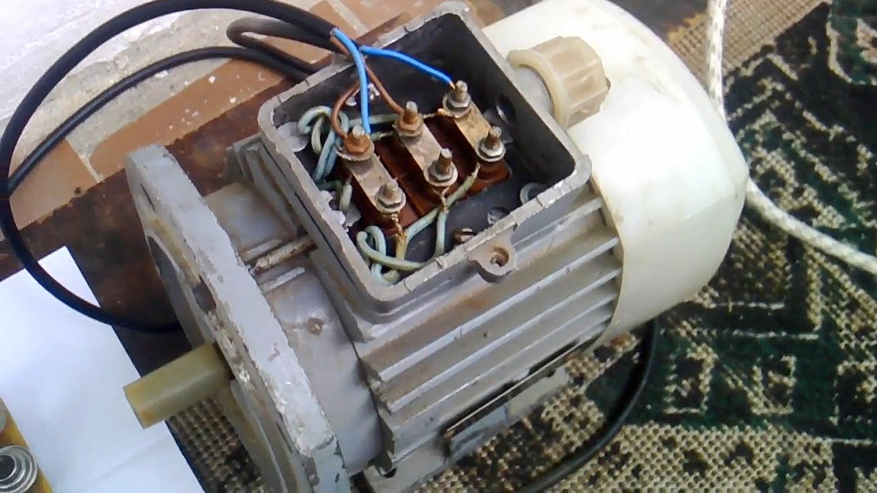 Подключаем трехфазный двигатель без конденсаторов