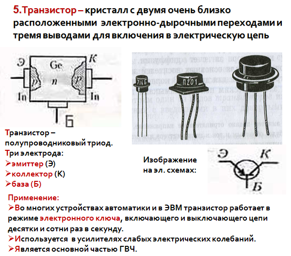 Транзистор где