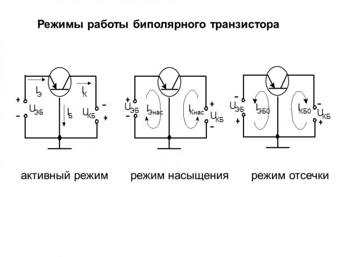 Схема включения биполярного транзистора с общим