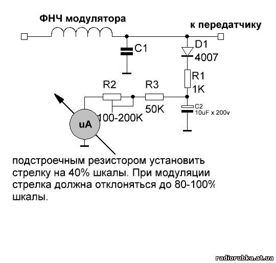 Ам передатчик схема