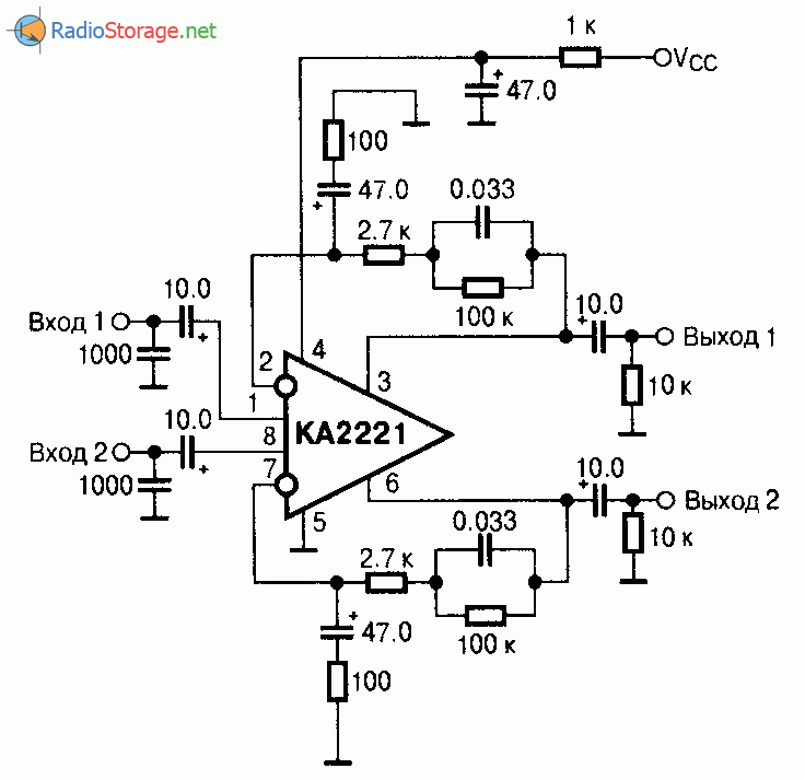 Ne5532 микрофонный усилитель схема