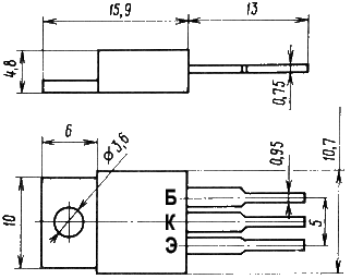 Характеристики транзисторов КТ825, 2Т825 (А-Е)
