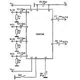 Схема УМЗЧ с электронной регулировкой громкости - TDA8198